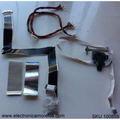 KIT DE CABLES PARA TV / VIZIO / 1P-1144X00-2010 / E700I-B3 51P / 1P-1131802-1010 / M601D-A3 / MODELO E700I-B3